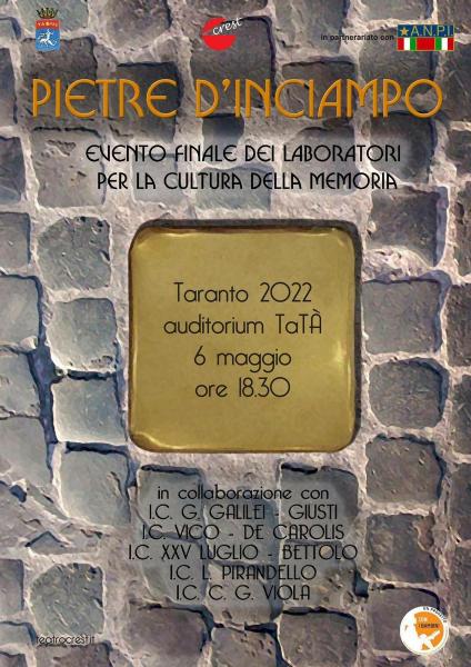 Pietre d’inciampo, la cultura della memoria