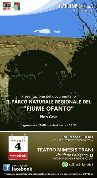 Il parco naturale regionale del "FIUME OFANTO" di Pino Cava