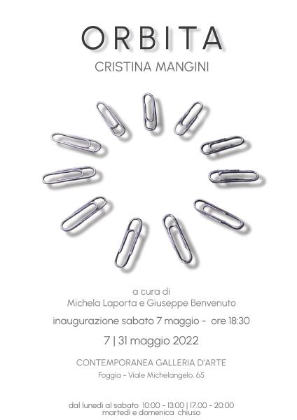 ORBITA - mostra personale di Cristina Mangini