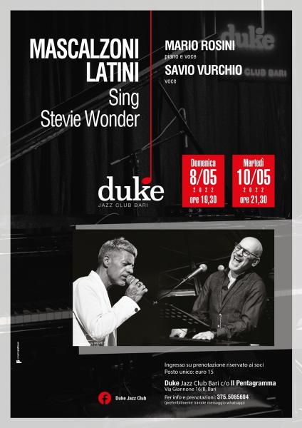 "Mascalzoni Latini" Sing Stevie Wonder