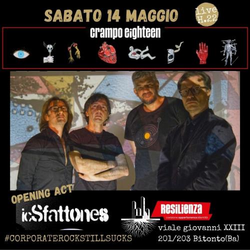 Crampo Eighteen (open.act IcsFattones) Live at Resilienza