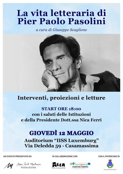 La vita letteraria di Pier Paolo Pasoni