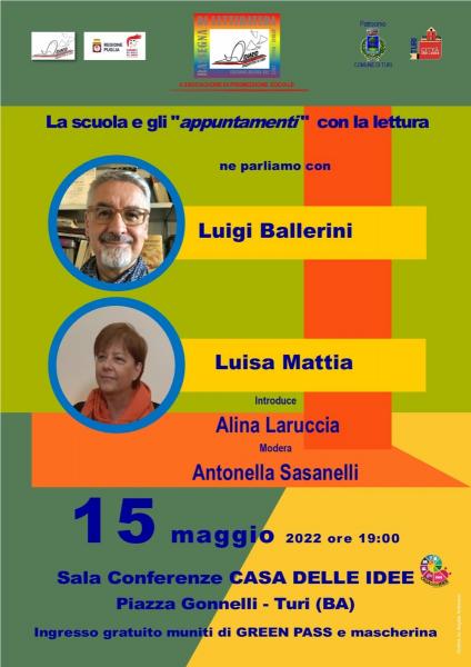 La scuola e gli " appuntamenti " con la Lettura
