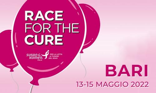 XVI edizione di "Race for the Cure", Bari 13-14-15 Maggio 2022