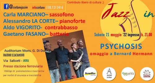 “PSYCHOSIS” omaggio a Bernard Hermann