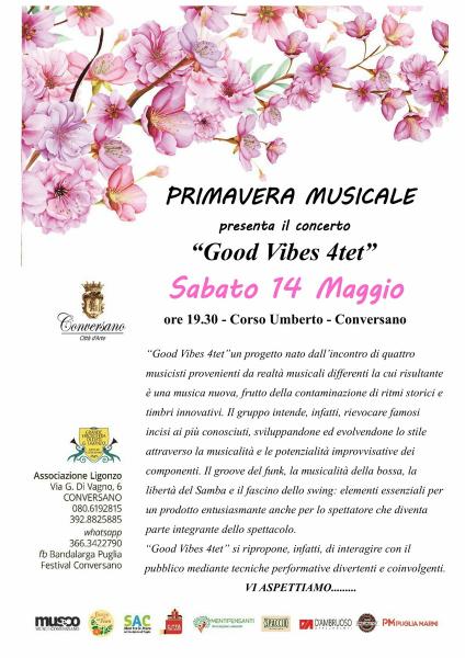 Primavera Musicale - Good Vibes 4tet