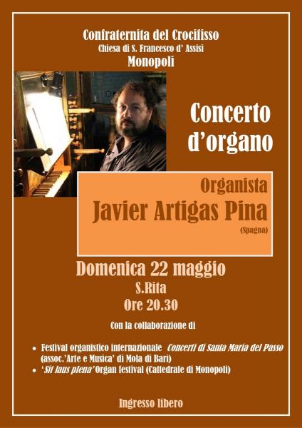 CONCERTO D'ORGANO per "SIT LAUS PLENA ORGAN FESTIVAL"