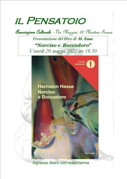 Presentazione del libro “Narciso e  Boccadoro” di  H. Hesse