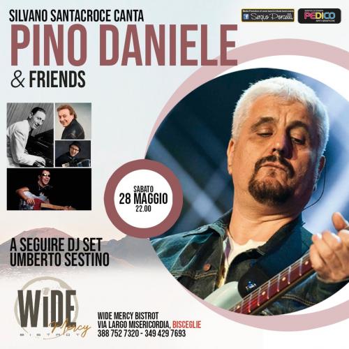 Silvano Santacroce canta Pino Daniele & friends a Bisceglie