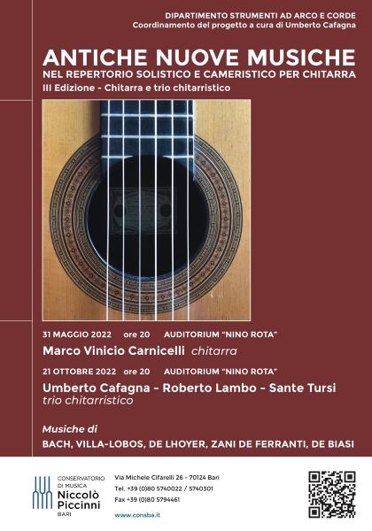 Concerto “!Anticheve nuove musiche per chitarra”