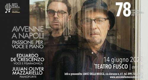 AVVENNE A NAPOLI passione per voce e piano