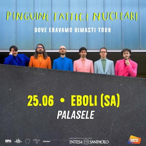 Pinguini Tattici Nucleari live ad Eboli