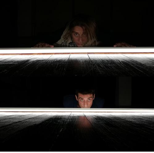 Elisabetta Lauro e Gennaro Andrea Lauro in "ZUGZWANG – I studio"