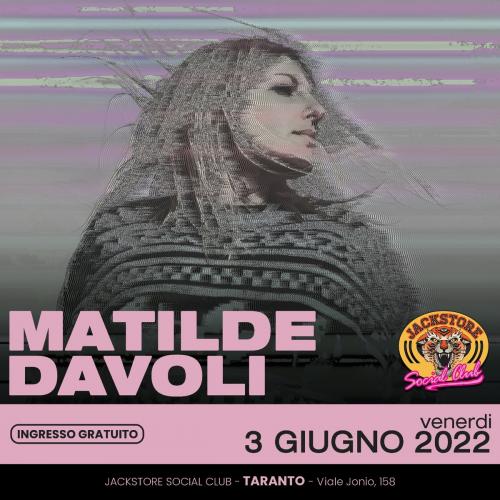 MATILDE DAVOLI Live | Jackstore Social Club