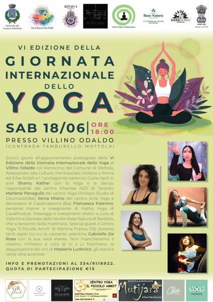 Giornata Internazionale dello Yoga al Villino Odaldo