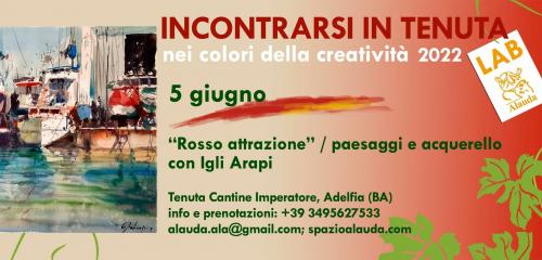 Incontrarsi in Tenuta Lab con Igli Arapi