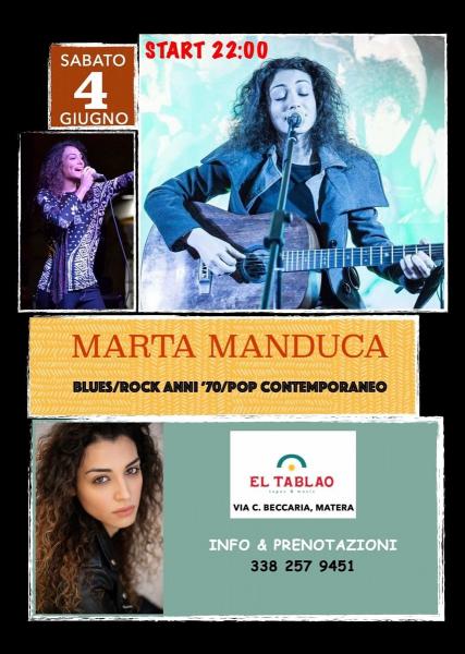 Marta Manduca Acoustic live in concerto