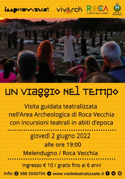 Un viaggio nel tempo nell'Area Archeologica di Roca Vecchia il 2 giugno