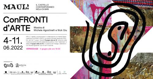 ConFRONTI d’ARTE - Mostra di Michele Agostinelli e Nick Giu