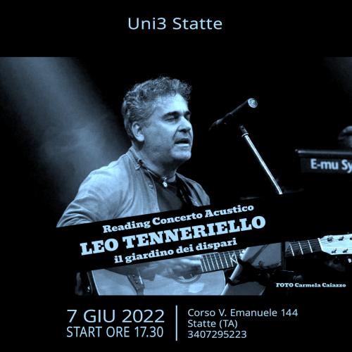 IL GIARDINO DEI DISPARI - Reading Concerto Acustico - Leo Tenneriello
