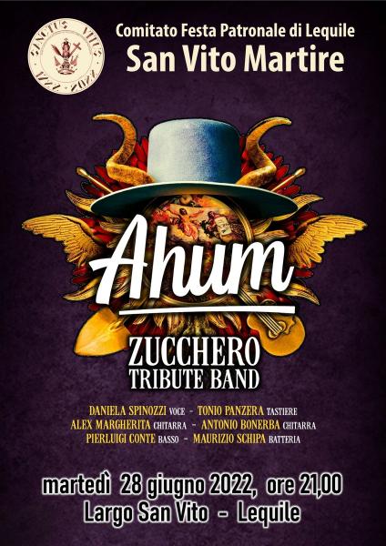 AHUM - Zucchero Tribute Band In Concerto