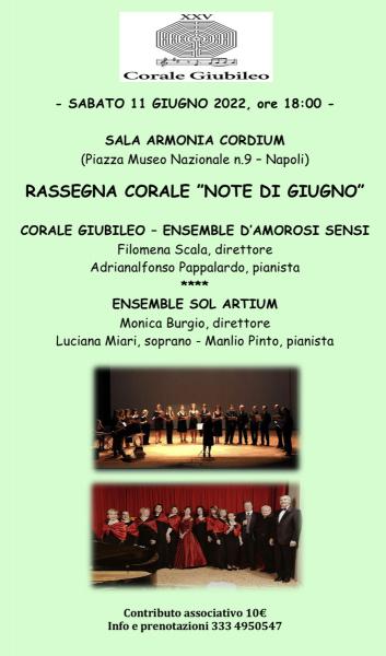 Note di giugno - Rassegna corale