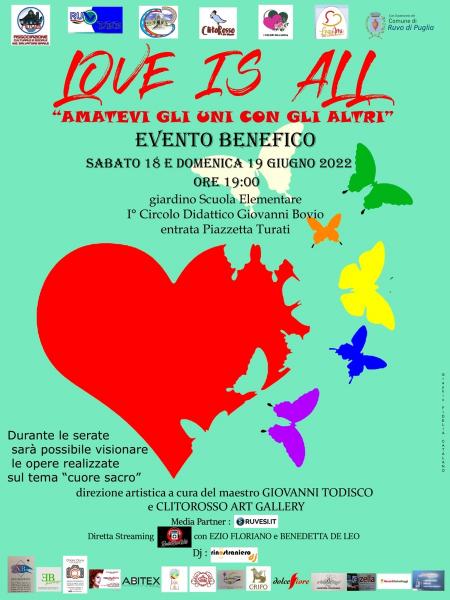 LOVE IS ALL amatevi gli uni con gli altri