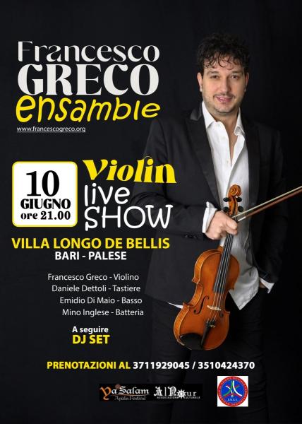 Violin show, tra musica e parole