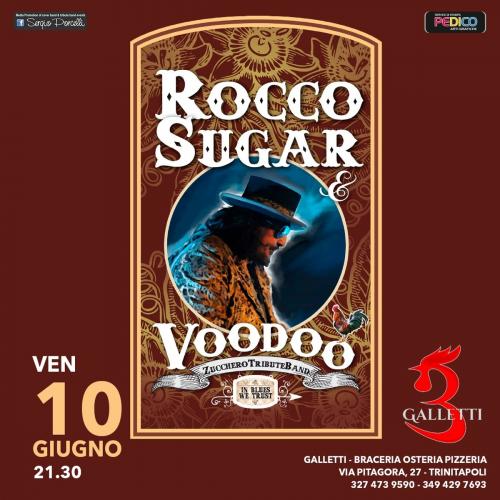 Rocco Sugar & Voodoo Zucchero Tribute Band live a Trinitapoli