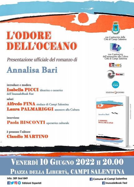 Presentazione ufficiale del romanzo di Annalisa Bari