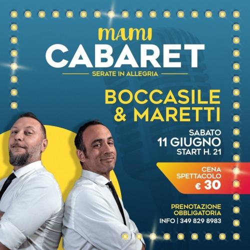 Cena cabaret con Boccasile & Maretti