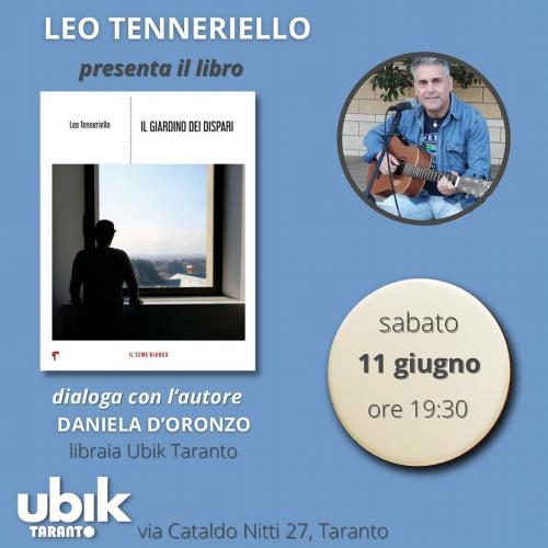 Presentazione del libro IL GIARDINO DEI DISPARI di Leo Tenneriello