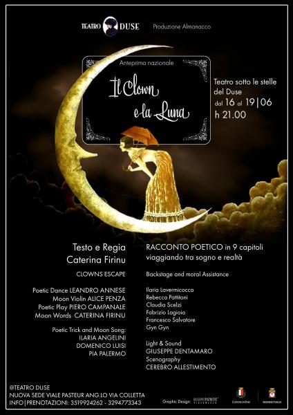 IL CLOWN E LA LUNA