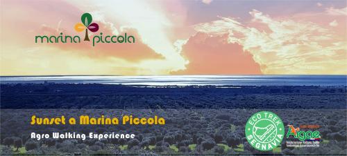 Sunset a Marina Piccola. Agro Walking Experience