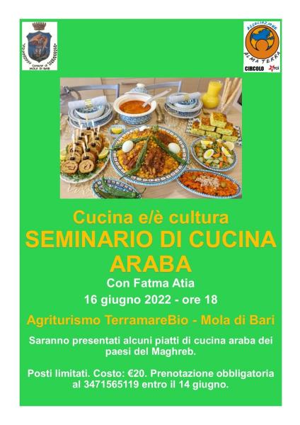 Kantun Winka, Cucina è/e Cultura, Seminario di Cucina Araba