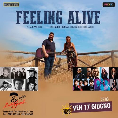 FEELING ALIVE - Lycia Gissi live al Santo Graal Trani