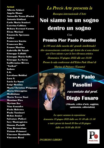 Noi siamo in un sogno dentro un sogno - Premio Pier Paolo Pasolini