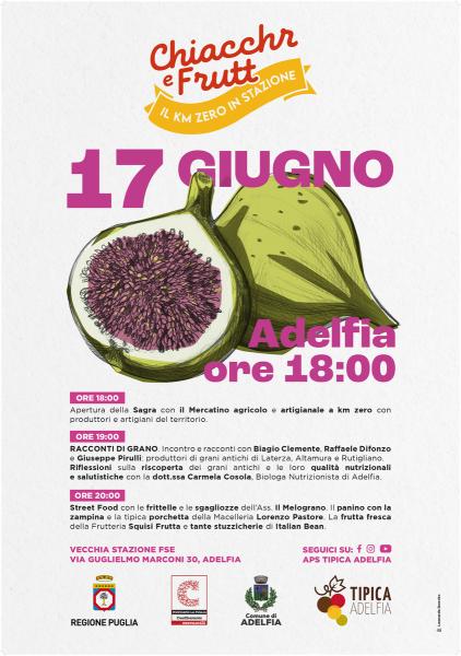 “Chiacchr e frutt” il km zero in Stazione
