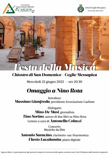Festa della Musica - Omaggio a Nino Rota