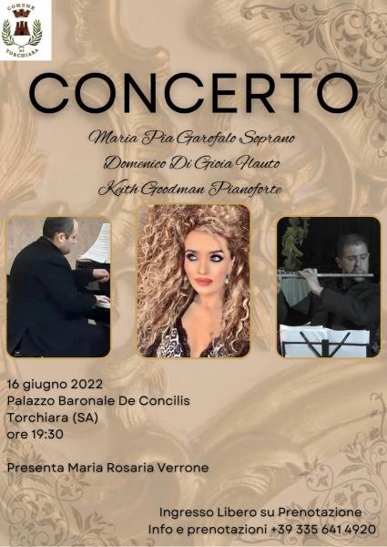 Concerto del soprano Maria Pia Garofalo