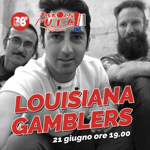 Louisiana Gamblers alla Festa della Musica