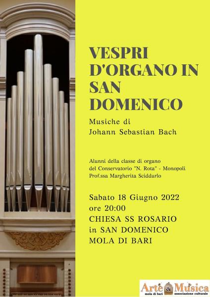 VESPRI D'ORGANO IN SAN DOMENICO