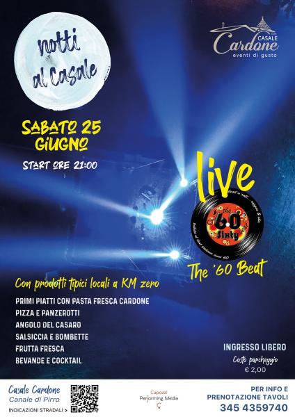 The '60 Beat #LIVE@Casale Cardone, Canale di Pirro (Ba)