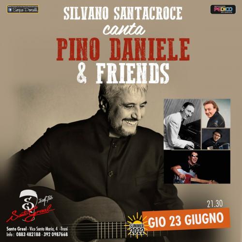 Silvano Santacroce canta Pino Daniele & friends a Trani
