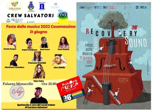 CREW SALVATORI alla Festa della Musica Europea