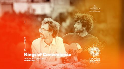 Kings of Convenience live per il Locus 2022