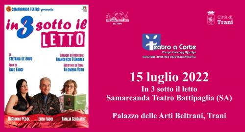 TEATRO A CORTE - In 3 sotto il letto