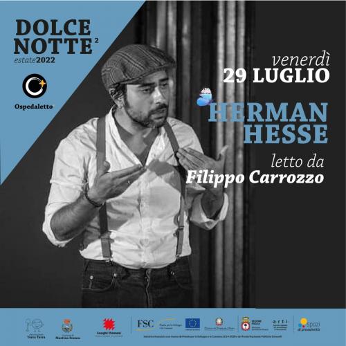 Hermann Hesse  letto da Filippo Carrozzo - Dolce Notte
