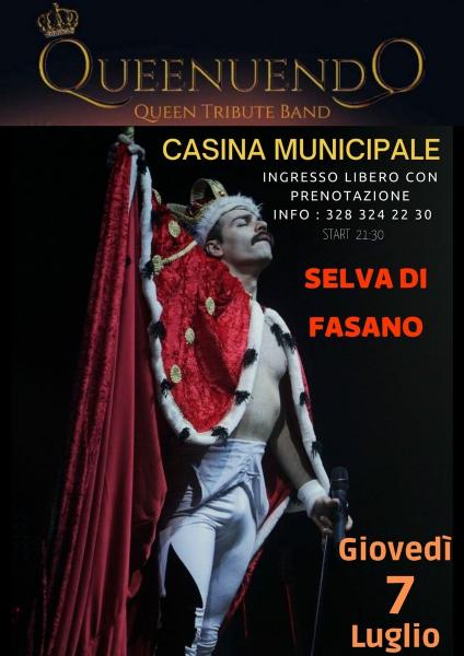 Serata dedicata ai mitici Queen