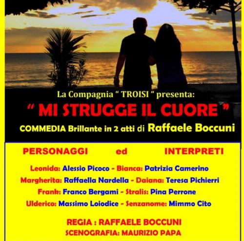 Rassegna Estiva 2022 Villa Peripato "Mi strugge il cuore" commedia